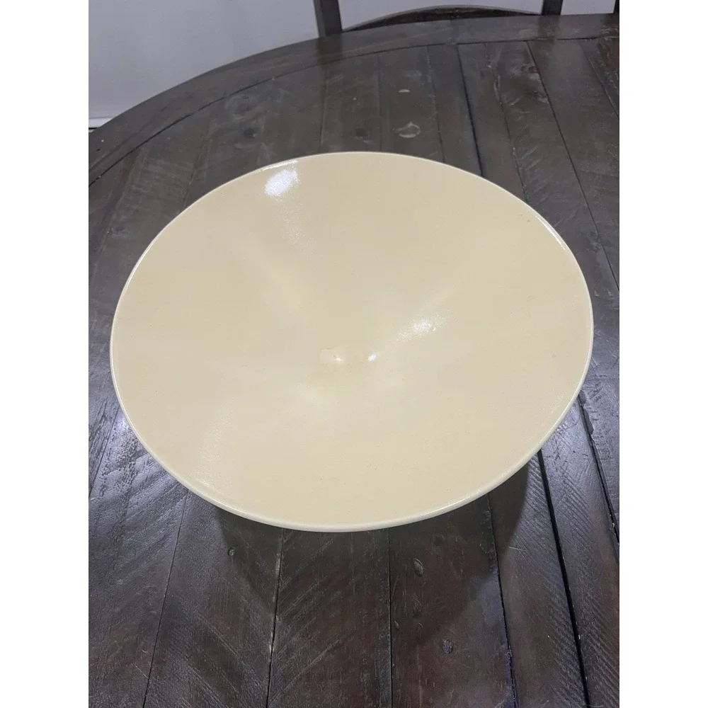 Vintage Haeger Pottery Bowl 3295 Soft Yellow Table‎ Fruit Bowl